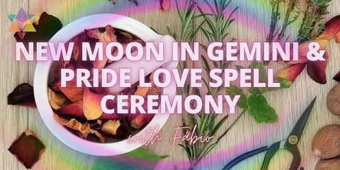 IN PERSON | New Moon in Gemini & Pride Love Spell Ceremony