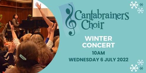Cantabrainers Choir Winter Concert 2022