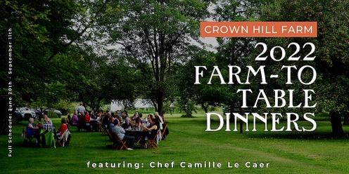 Farm-To-Table Dinner with Chef Camille Le Caer