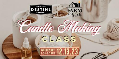 DIY Candle Making Class at DESTIHL Brewery