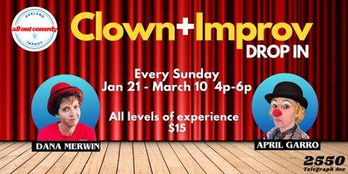 Clown + Improv Drop In Series