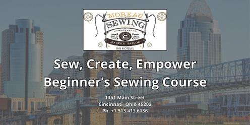 Beginners Sewing Course: Sew, Create, Empower