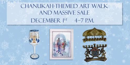 Chanukah-Themed Art Walk and Massive Sale   
