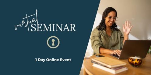 1-Day Virtual Seminar | March 9th