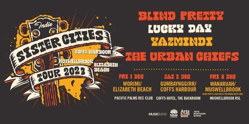 Sister Cities Tour: Lucky Day + Blind Pretty + The Urban Chiefs
