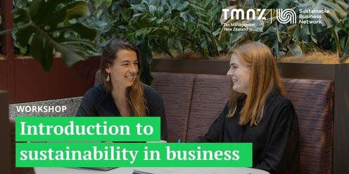 Workshop: Introduction to sustainability in business 