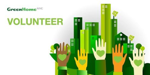 GreenHomeNYC Volunteer Information Session 