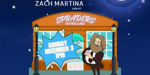 Zach Martina - LIVE STANDUP @ SPRADER'S ON THE LAKE